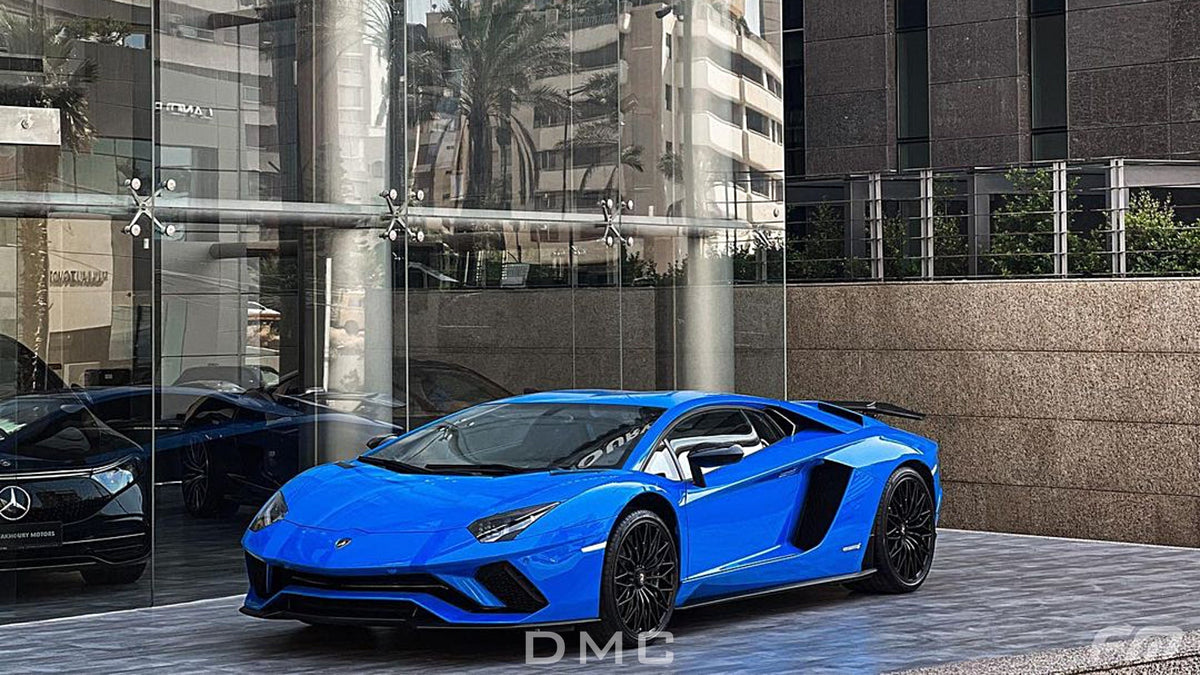 Aileron spoiler arrière en fibre de carbone « Tecno » de DMC pour Lamborghini Aventador S Coupé et Roadster d'origine - KDMPARTS EUROPE TUNING STORE