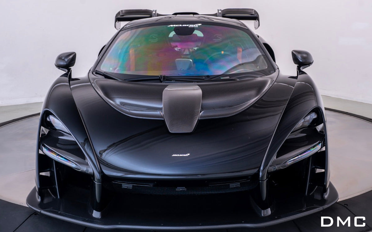 Aileron spoiler arrière style Senna en fibre de carbone de DMC pour McLaren 720S et 765LT Coupé et Spider d'origine - KDMPARTS EUROPE TUNING STORE
