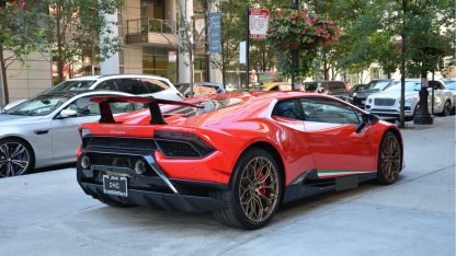 Aileron spoiler avec capot moteur arrière en fibre de carbone « Performante » de DMC pour Lamborghini Huracan Coupé et Spyder d'origine - KDMPARTS EUROPE TUNING STORE