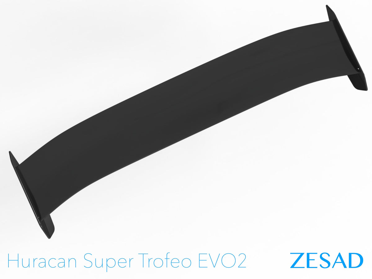 Aileron spoiler en fibre de carbone « GT3 » de DMC pour Lamborghini Huracan EVO Coupé et Spyder d'origine - KDMPARTS EUROPE TUNING STORE