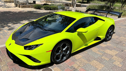 Aileron spoiler en fibre de carbone « GT3 » de DMC pour Lamborghini Huracan EVO Coupé et Spyder d'origine - KDMPARTS EUROPE TUNING STORE