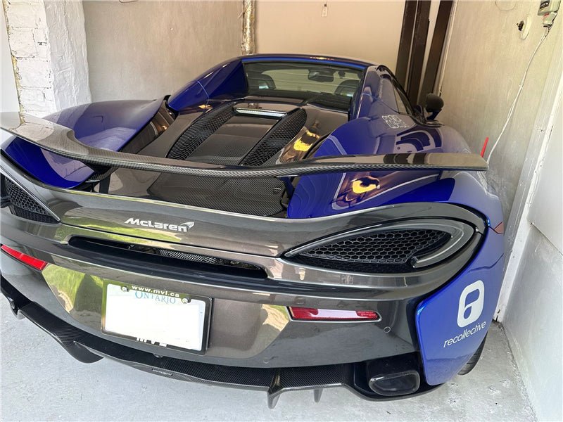 Aileron Spoiler GT pour McLaren 540C 570S 570GT Coupé et Spider 2016 - 2019 en fibre de carbone - KDMPARTS EUROPE TUNING STORE