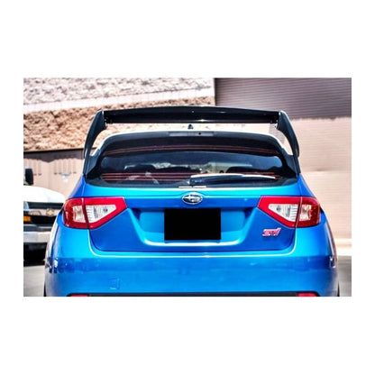 Alerón trasero para Subaru Impreza '08 WRX con parte plana de carbono