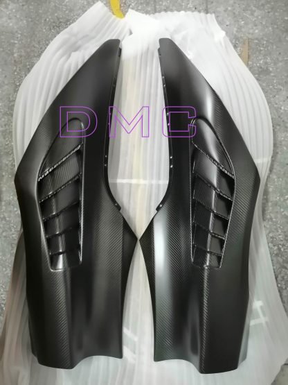 Ailes avant avec prises d'air en fibre de carbone de DMC pour McLaren 720S et 765LT Coupé et Spider, style GT3 - KDMPARTS EUROPE TUNING STORE