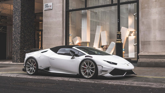 Ailes avant en fibre de carbone de DMC pour Lamborghini Huracan Coupé et Spyder d'origine - KDMPARTS EUROPE TUNING STORE