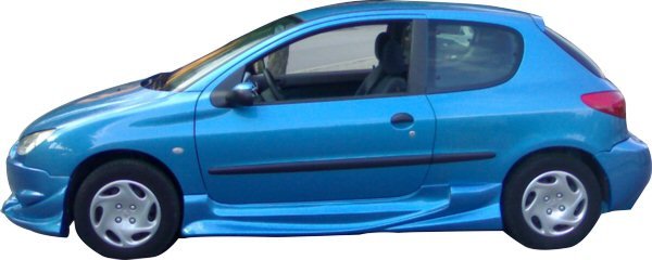 Bas de caisse droit et gauche pour Peugeot 206 Xtreme, à partir de 1998 - KDMPARTS EUROPE TUNING STORE