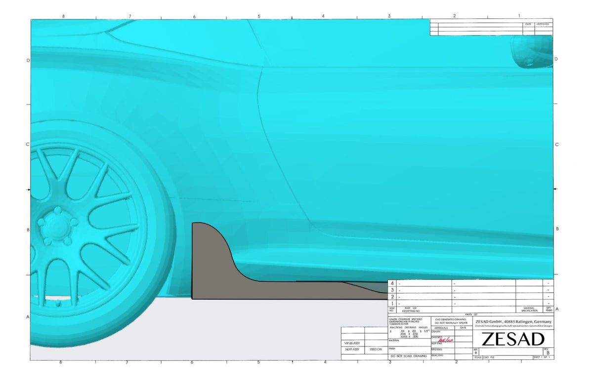 Bas de caisse latéraux en fibre de carbone de DMC pour Aston Martin DBS d'origine (2018 - 2025) - KDMPARTS EUROPE TUNING STORE