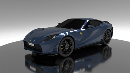 Bas de caisse latéraux en fibre de carbone de DMC pour Ferrari 812 Superfast - KDMPARTS EUROPE TUNING STORE