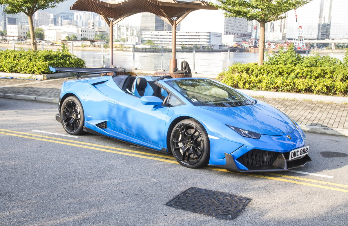 Bas de caisse latéraux en fibre de carbone de DMC pour Lamborghini Huracan, EVO et Performante Coupé et Spyder d'origine - KDMPARTS EUROPE TUNING STORE