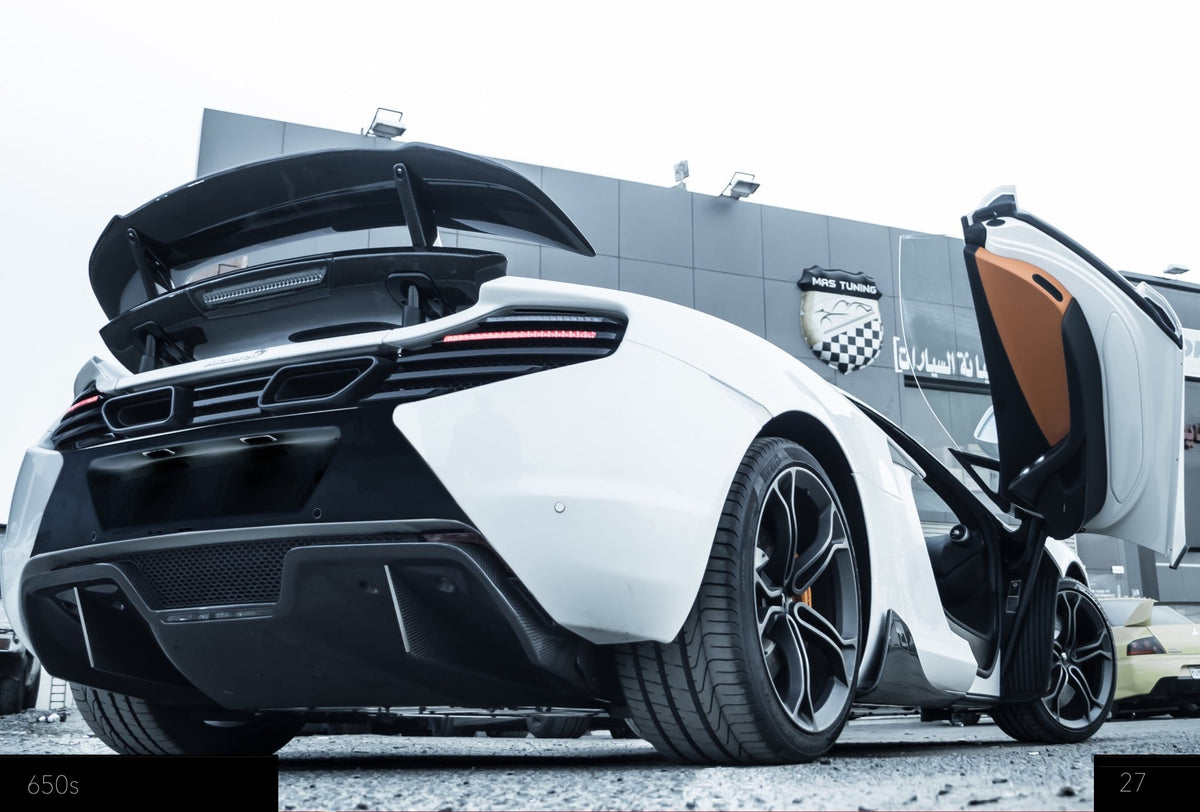 Bas de caisse latéraux en fibre de carbone de DMC pour McLaren MP4 12S HS - KDMPARTS EUROPE TUNING STORE