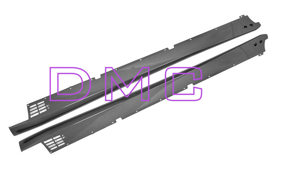 Bas de caisse latéraux en fibre de carbone « Tecno » de DMC pour Lamborghini Aventador S LP740 Coupé et Roadster d'origine - KDMPARTS EUROPE TUNING STORE