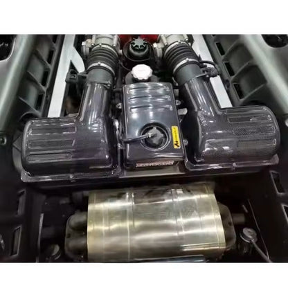 Boîtiers d'admission d'air de remplacement pour Ferrari F430 Scuderia Coupé Scuderia Spider 2005 - 2009 en fibre de Carbone haute brillance - KDMPARTS EUROPE TUNING STORE