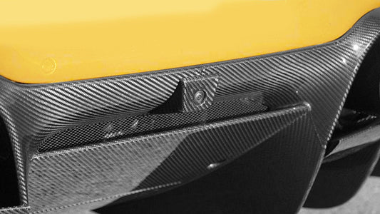 Cache de caméra arrière en fibre de carbone de DMC pour Ferrari F8 Tributo Coupé et Spider - KDMPARTS EUROPE TUNING STORE