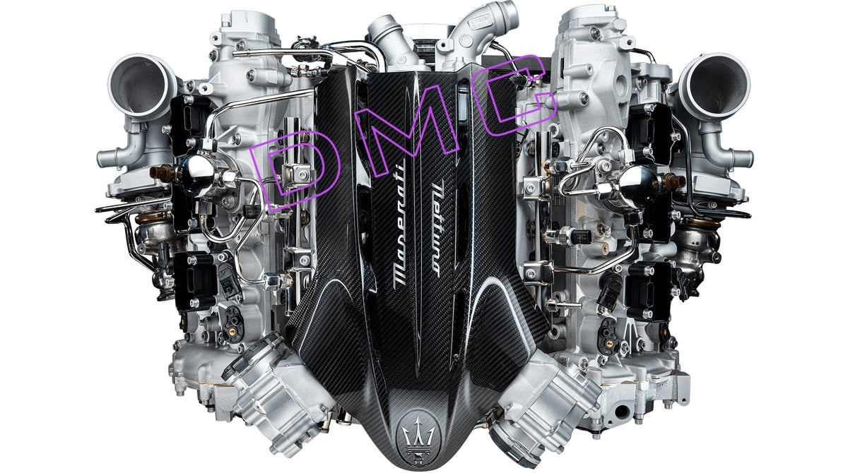 Caches de compartiment moteur en fibre de carbone de DMC pour Maserati MC20 Coupé et Spider Cielo - KDMPARTS EUROPE TUNING STORE