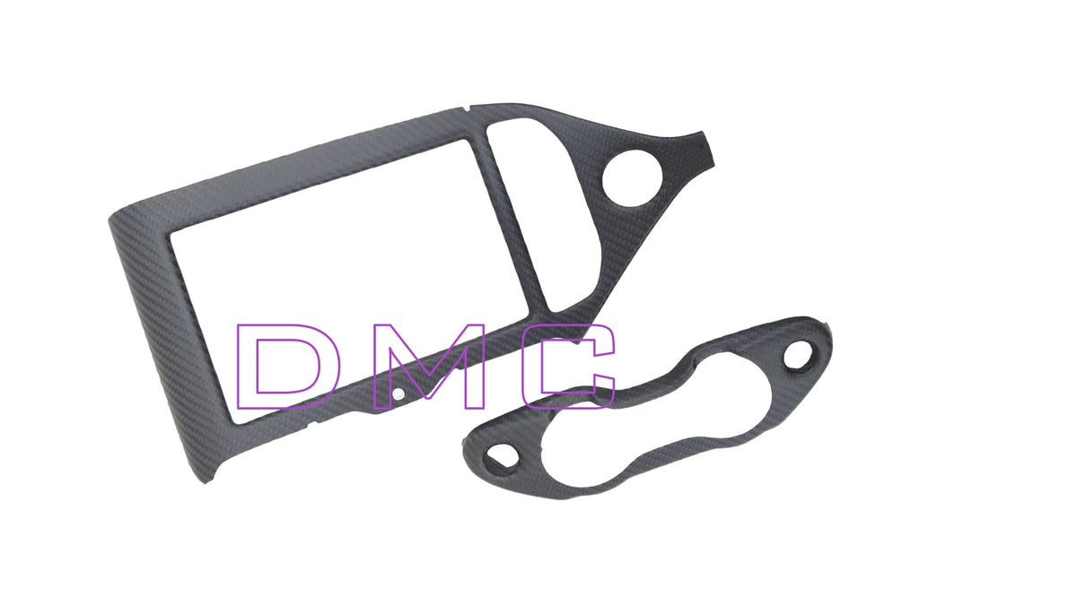 Cadre d'unité multimédia de console centrale en fibre de carbone de DMC pour McLaren 720S Coupé et Spider - KDMPARTS EUROPE TUNING STORE