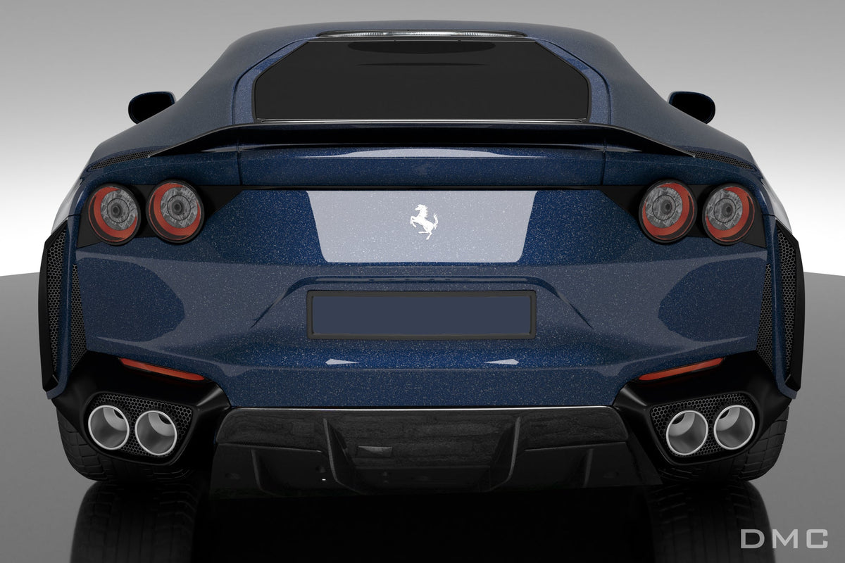 Cadres de feux antibrouillard arrière en fibre de carbone de DMC pour Ferrari 812 Superfast SF et GTS - KDMPARTS EUROPE TUNING STORE