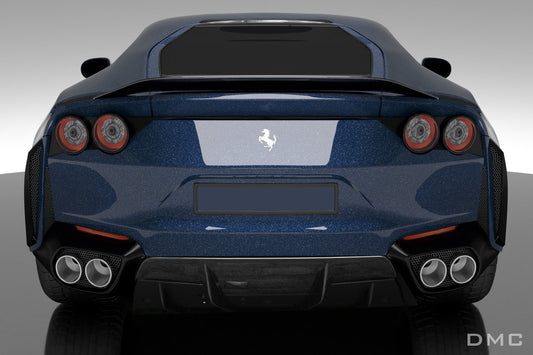 Cadres de feux antibrouillard arrière en fibre de carbone de DMC pour Ferrari 812 Superfast SF et GTS - KDMPARTS EUROPE TUNING STORE