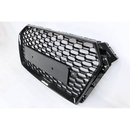 Calandre avant pour Audi A4 Look RS4 B9 2016 Noire - KDMPARTS EUROPE TUNING STORE