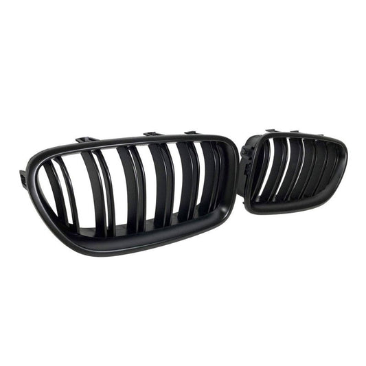 Calandre Avant pour BMW F10 / F11 2010-2012 Noire mate - KDMPARTS EUROPE TUNING STORE