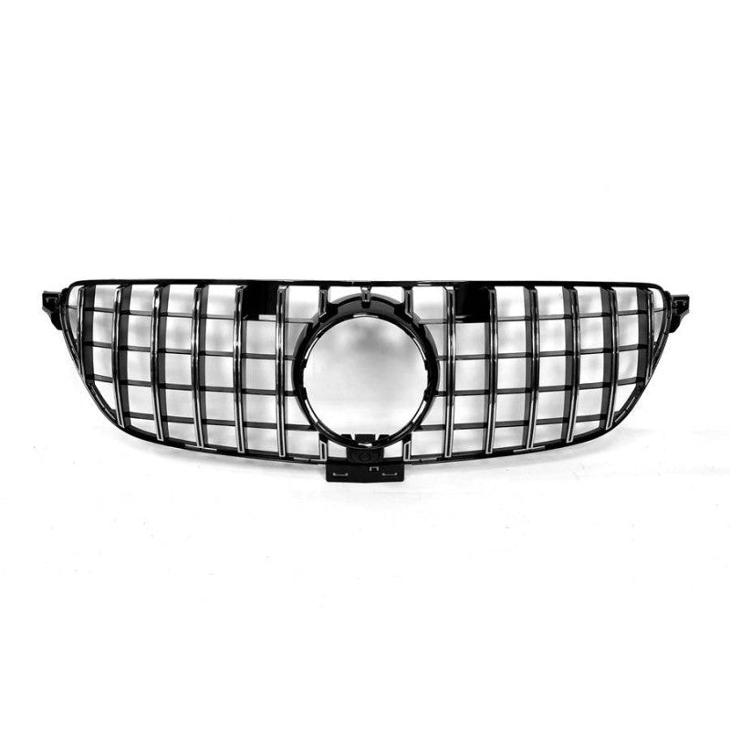 Calandre Avant pour Mercedes C292 2014-2018 Look GT Full Black Caméra - KDMPARTS EUROPE TUNING STORE
