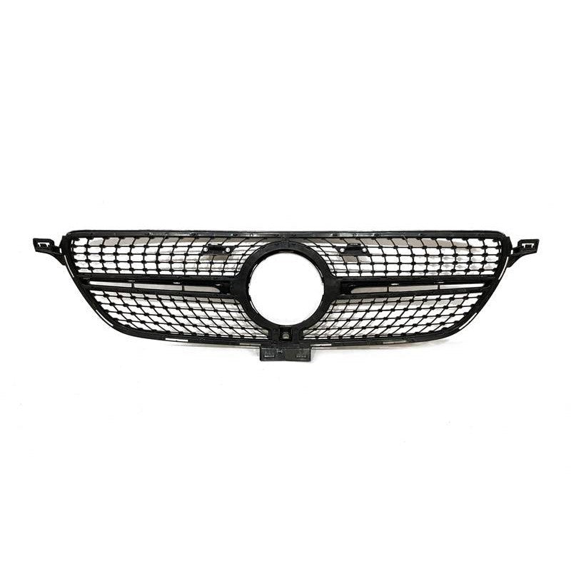Calandre Avant pour Mercedes GLE Coupe C292 (2015-2018) / GLE W166 SUV (2015-2018) Look Diamond Caméra - KDMPARTS EUROPE TUNING STORE