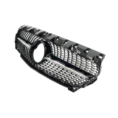 Calandre Avant pour Mercedes W117 CLA 13-16 Look DIAMOND II - KDMPARTS EUROPE TUNING STORE