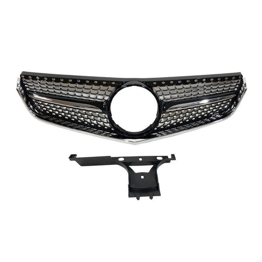Calandre Avant pour Mercedes W207 2009-2013 Look Diamond - KDMPARTS EUROPE TUNING STORE