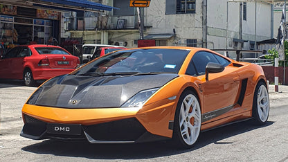 Capot avant en fibre de carbone DMC, remplace le capot moteur d'origine, pour Lamborghini Gallardo Coupé et Spyder - KDMPARTS EUROPE TUNING STORE