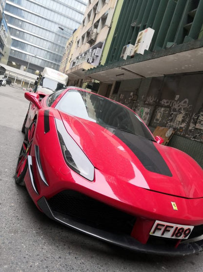 Capot avant en fibre de carbone « Spéciale » de DMC pour Ferrari 488 GTB Coupé et Spider - KDMPARTS EUROPE TUNING STORE