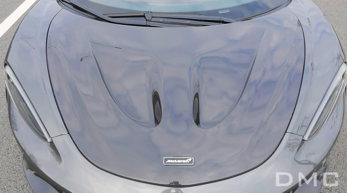 Capot avant en fibre de carbone Style P1 Senna GTR pour McLaren GT - KDMPARTS EUROPE TUNING STORE