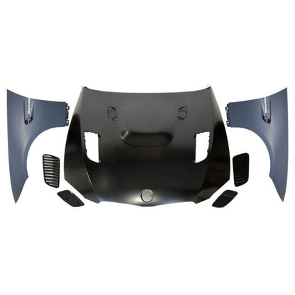 Capot Avec Ailes Avant BMW E92 / E93 10 - 13 LCI Look M3 GTR - kdmparts - europe - tuningstore.com