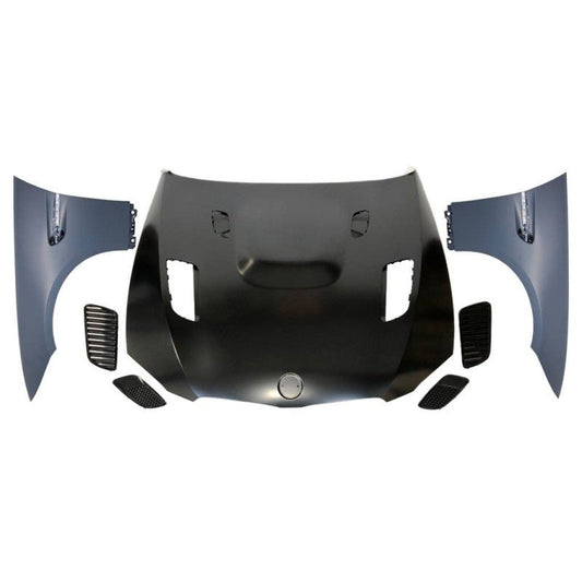 Capot Avec Ailes Avant BMW E92 / E93 10 - 13 LCI Look M3 GTR - kdmparts - europe - tuningstore.com
