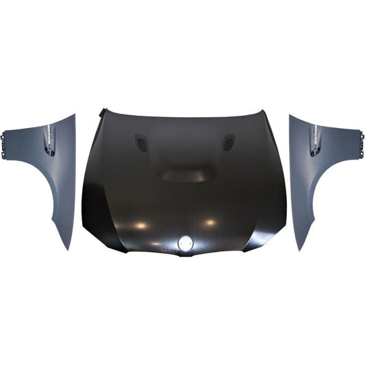 Capot avec Ailes Avant pour BMW E92 / E93 2006 - 2009 Look M3 - KDMPARTS EUROPE TUNING STORE