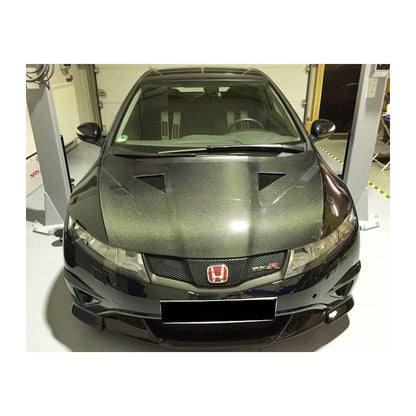 Frontabdeckung aus Kohlefaser für Honda Civic 2006+ Type R Mugen