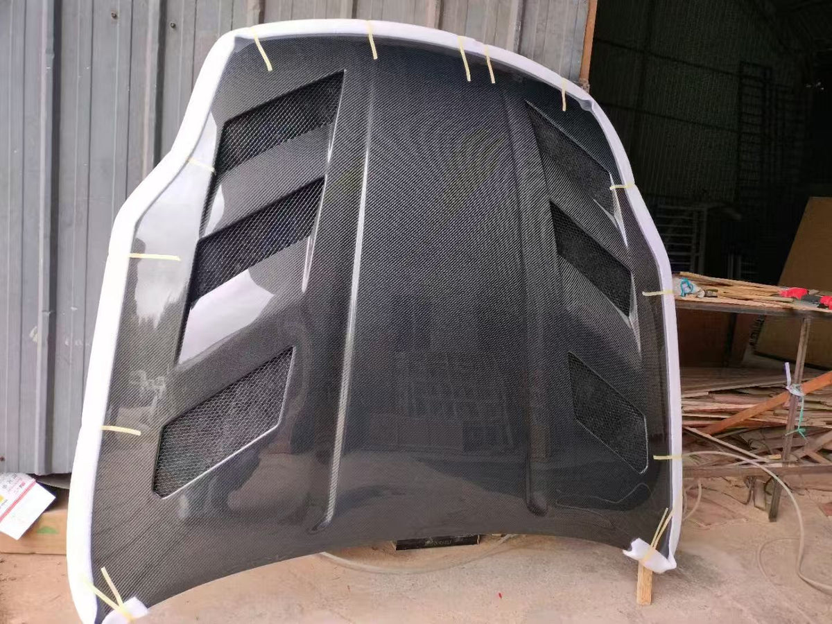 Capot de Style AMS Superleggera en Carbone Nissan 350Z Z33 de 2003 à 2009 - KDMPARTS EUROPE TUNING STORE