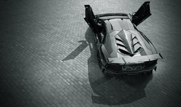 Capot moteur en fibre de carbone, de DMC pour Lamborghini LP750 SV Roadster - KDMPARTS EUROPE TUNING STORE