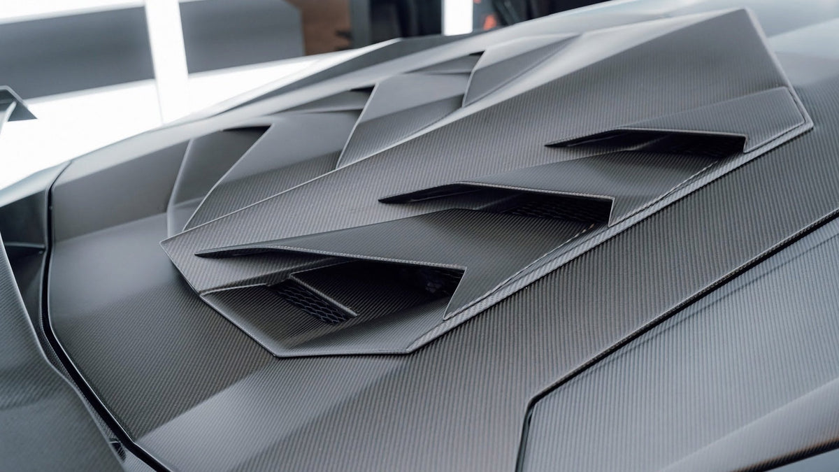 Capot moteur en fibre de carbone DMC pour Lamborghini Aventador SV LP750 Coupé - KDMPARTS EUROPE TUNING STORE