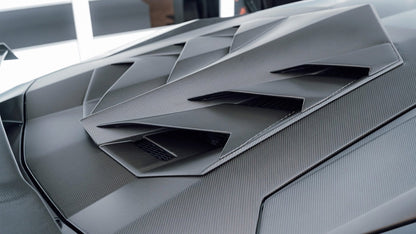 Capot moteur en fibre de carbone DMC pour Lamborghini Aventador SV LP750 Coupé - KDMPARTS EUROPE TUNING STORE