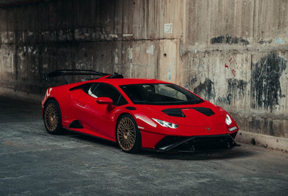 Coffre en fibre de carbone STO de DMC pour Lamborghini Huracan Coupé et Spyder d'origine - KDMPARTS EUROPE TUNING STORE