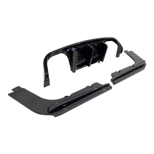 Diffuseur Arrière BMW E92 / E93 Look M3 Noir brillant - kdmparts - europe - tuningstore.com