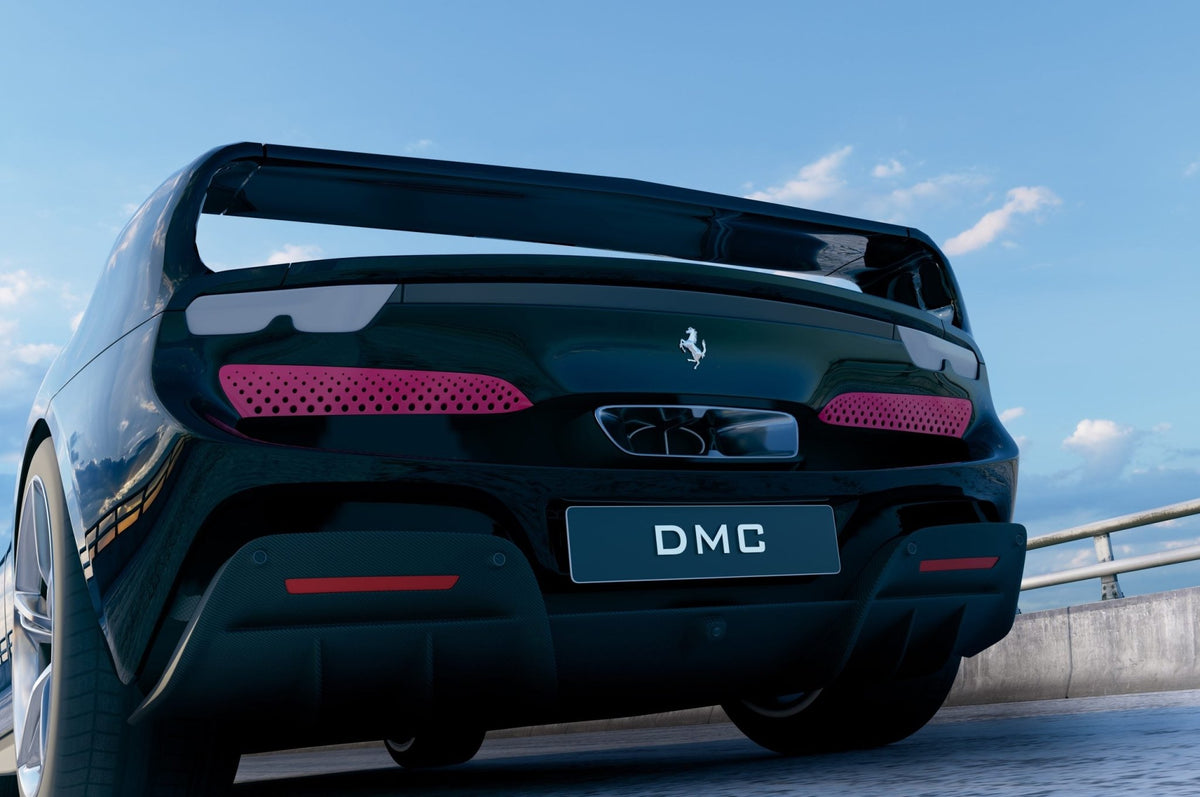 Diffuseur arrière en fibre de carbone de DMC pour Ferrari 296 GTB / 296 Assetto Fiorano d'origine - KDMPARTS EUROPE TUNING STORE