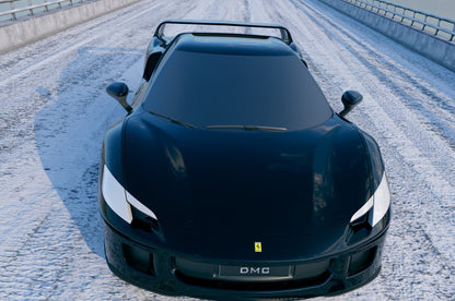 Diffuseur arrière en fibre de carbone de DMC pour Ferrari 296 GTB / 296 Assetto Fiorano d'origine - KDMPARTS EUROPE TUNING STORE