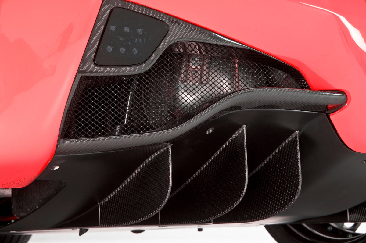Diffuseur arrière en fibre de carbone de DMC pour Ferrari 458 Italia - KDMPARTS EUROPE TUNING STORE