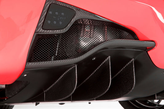 Diffuseur arrière en fibre de carbone de DMC pour Ferrari 458 Italia - KDMPARTS EUROPE TUNING STORE
