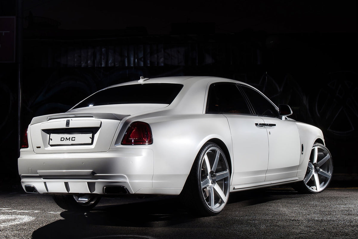 Diffuseur arrière en fibre de carbone forgée de DMC pour Rolls Royce Ghost Black Badge Série 1 et 2 - KDMPARTS EUROPE TUNING STORE
