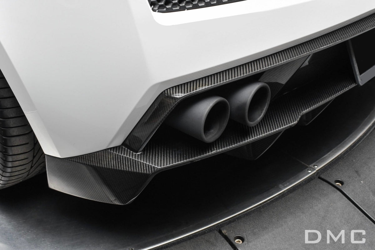 Diffuseur arrière en fibre de carbone « Superleggera » DMC pour Lamborghini Gallardo Coupé et Spyder d'origine - KDMPARTS EUROPE TUNING STORE