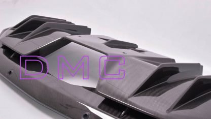 Diffuseur arrière en fibre de carbone « Tecno » de DMC pour Lamborghini Aventador S Coupé et Roadster d'origine - KDMPARTS EUROPE TUNING STORE