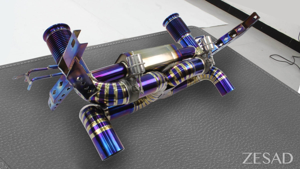 Échappement en acier inoxydable de ZESAD pour Lamborghini Huracan Coupé et Spyder d'origine - KDMPARTS EUROPE TUNING STORE