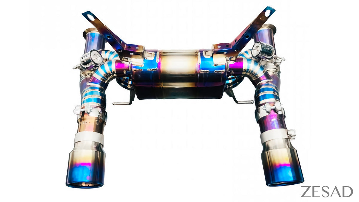 Échappement haute performance en acier inoxydable ZESAD pour Lamborghini Aventador Coupé et Roadster d'origine - KDMPARTS EUROPE TUNING STORE