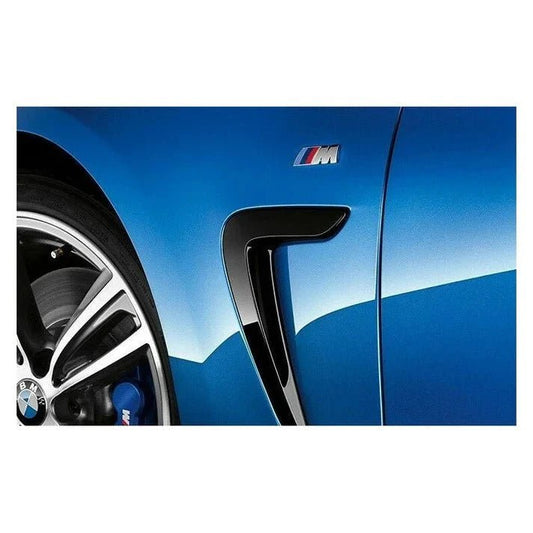Emblème Logo d'origine BMW M d'aile avant pour BMW Série 5 F10 F11 F07 GT G30 G31 Série 6 G32 Série 7 Série 8 - KDMPARTS EUROPE TUNING STORE